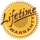 Glide-Lock Lifetime Warranty seal for cabinets