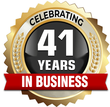 Celebrating 41 Years In Business - 1985-2026