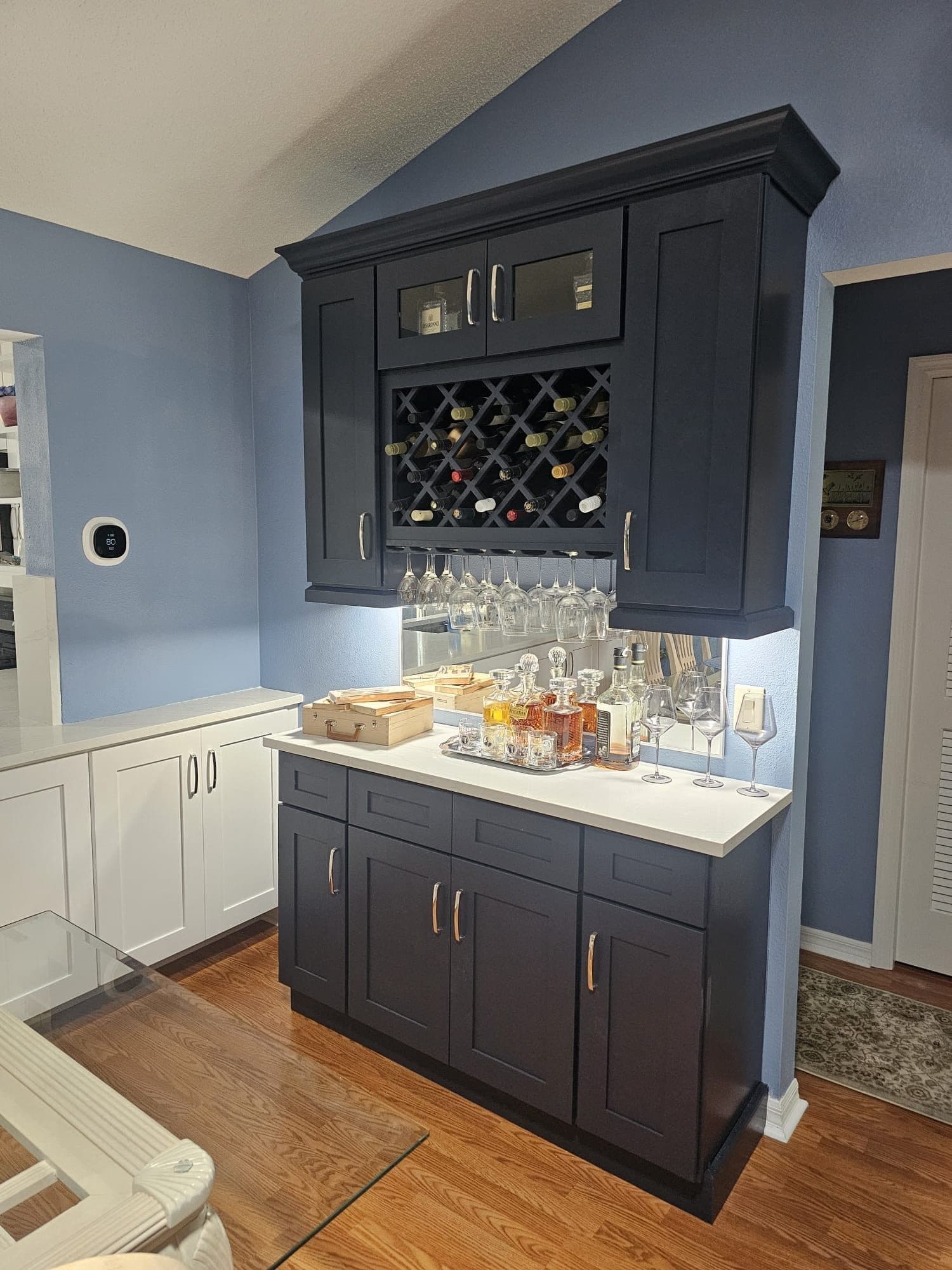 Charcoal Bar Cabinet
