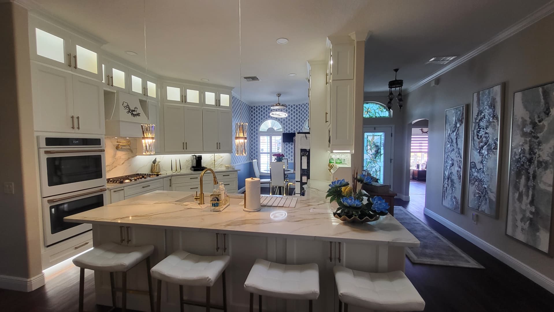 Glide-Lock kitchen installation