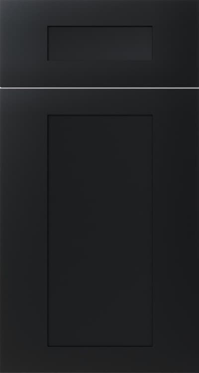Shaker Black cabinet door finish
