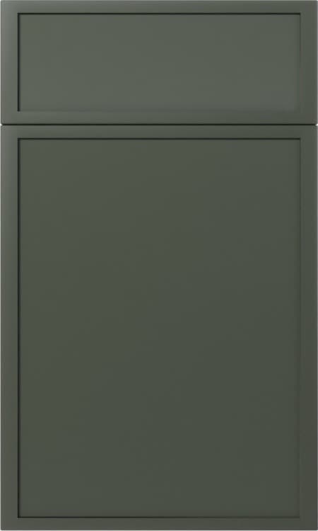 Emerald Dark Slim Shaker cabinet door finish