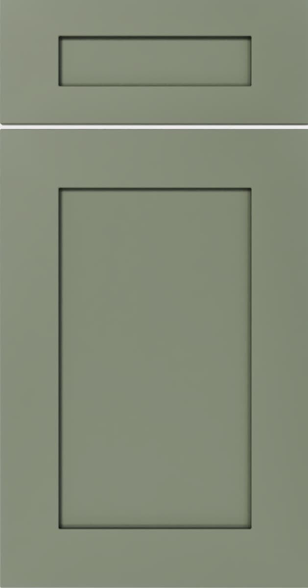 Shaker Sage cabinet door finish