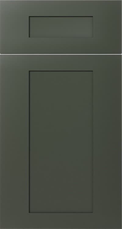 Emerald Dark Shaker cabinet door finish