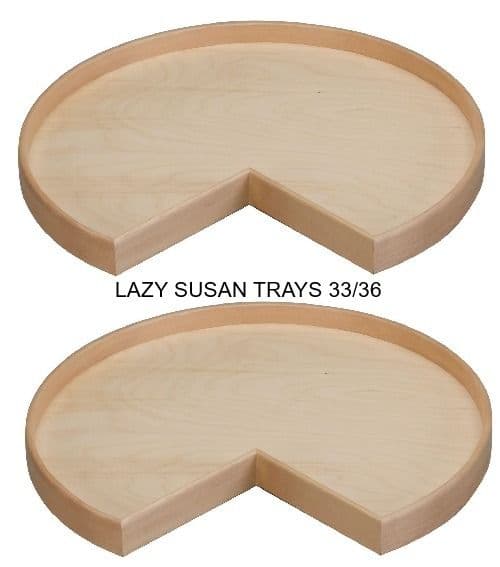 St Charles Series - Beechwood Shaker - Lazy Susan Trays for ERB33