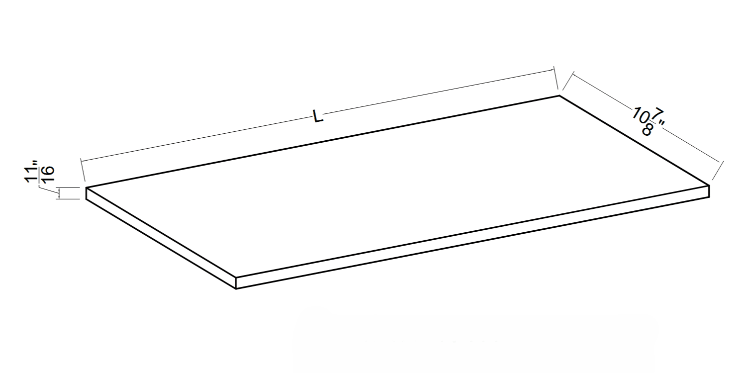 Nantucket Series - Custom Color - Shelf B