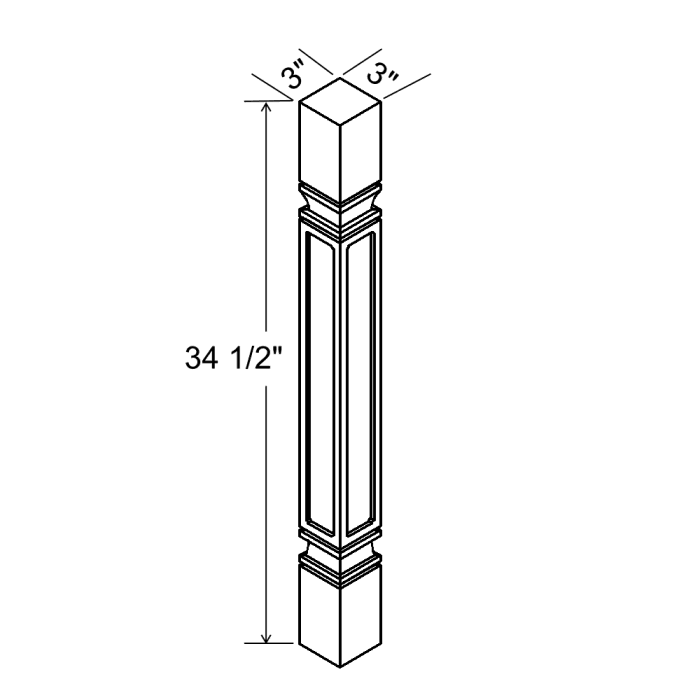 St Charles Series - Harbor Stone Shaker - SLDL